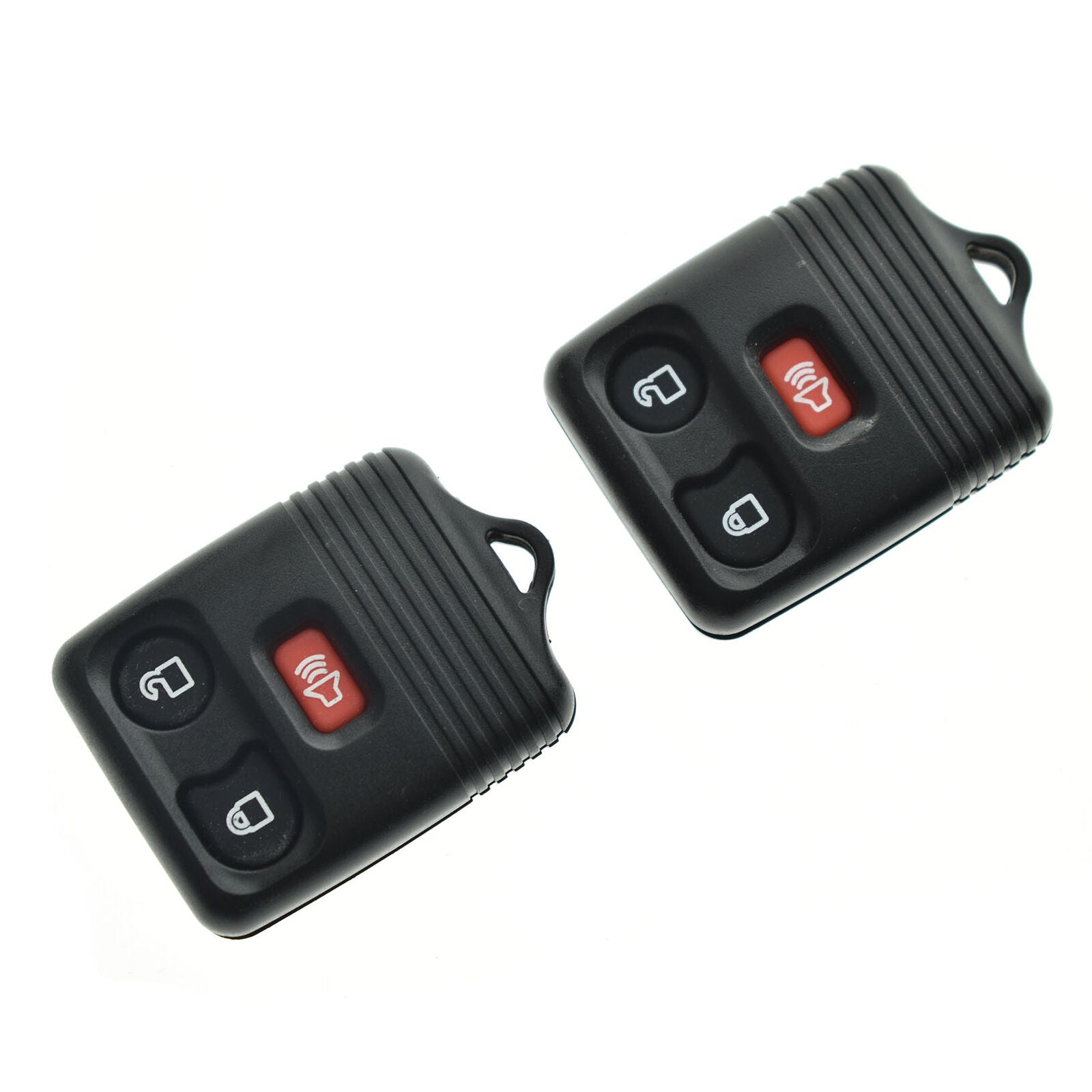 2 For 2004 2005 2006 2007 2008 2009 2010 Ford F150 F250 F350 Remote Fob + Key