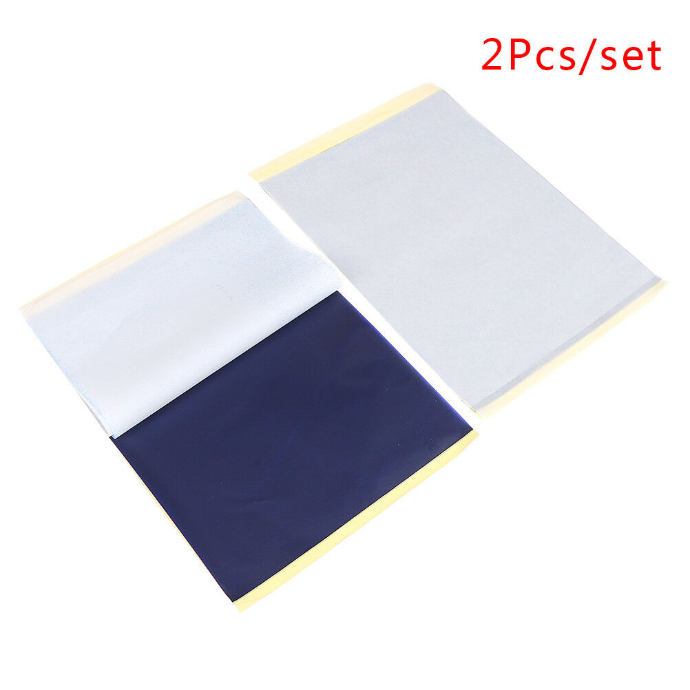 2Pcs/Set  A4 Tattoo Transfer Paper Stencil Carbon Thermal Tracing Hectogra.l8