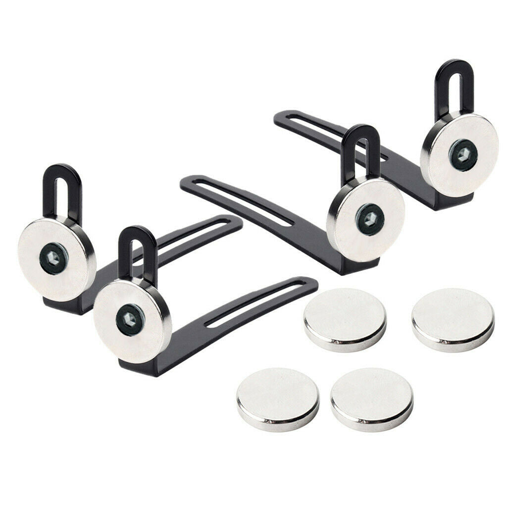 4 Piece L Shape Bracket Metal Body Bracket For Car RC 1/10 Axial SCX10