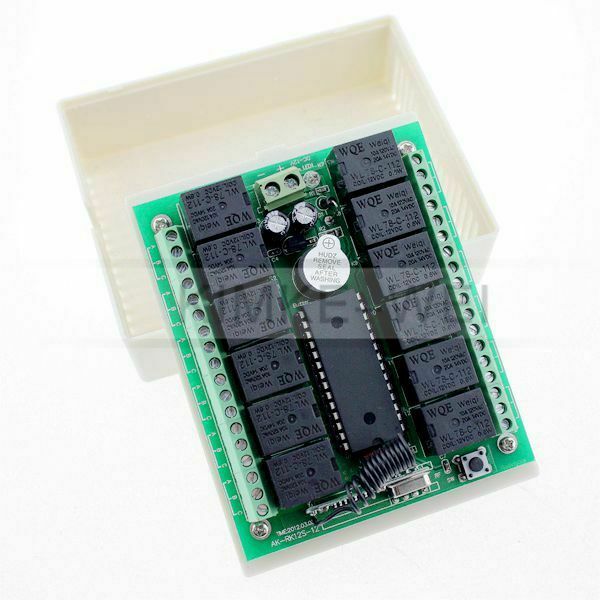12 Channel Wireless Radio RF Remote Control System