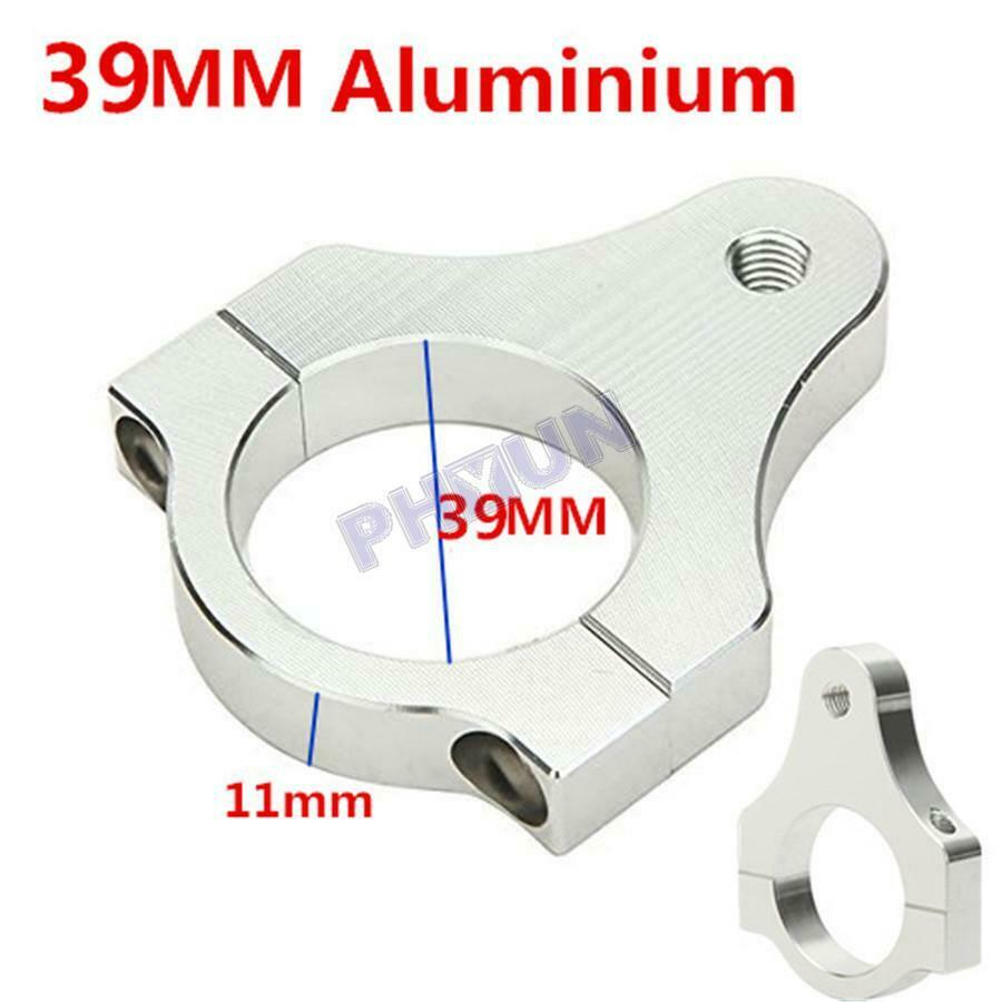 39mm CNC Motorcycle Steering Damper Fork Frame Mounting Clamp Bracket Universal