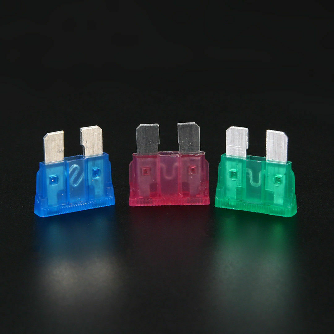 50pcs Car  Small size Standard Blade Low Profile Fuse 3 to 40A Optional