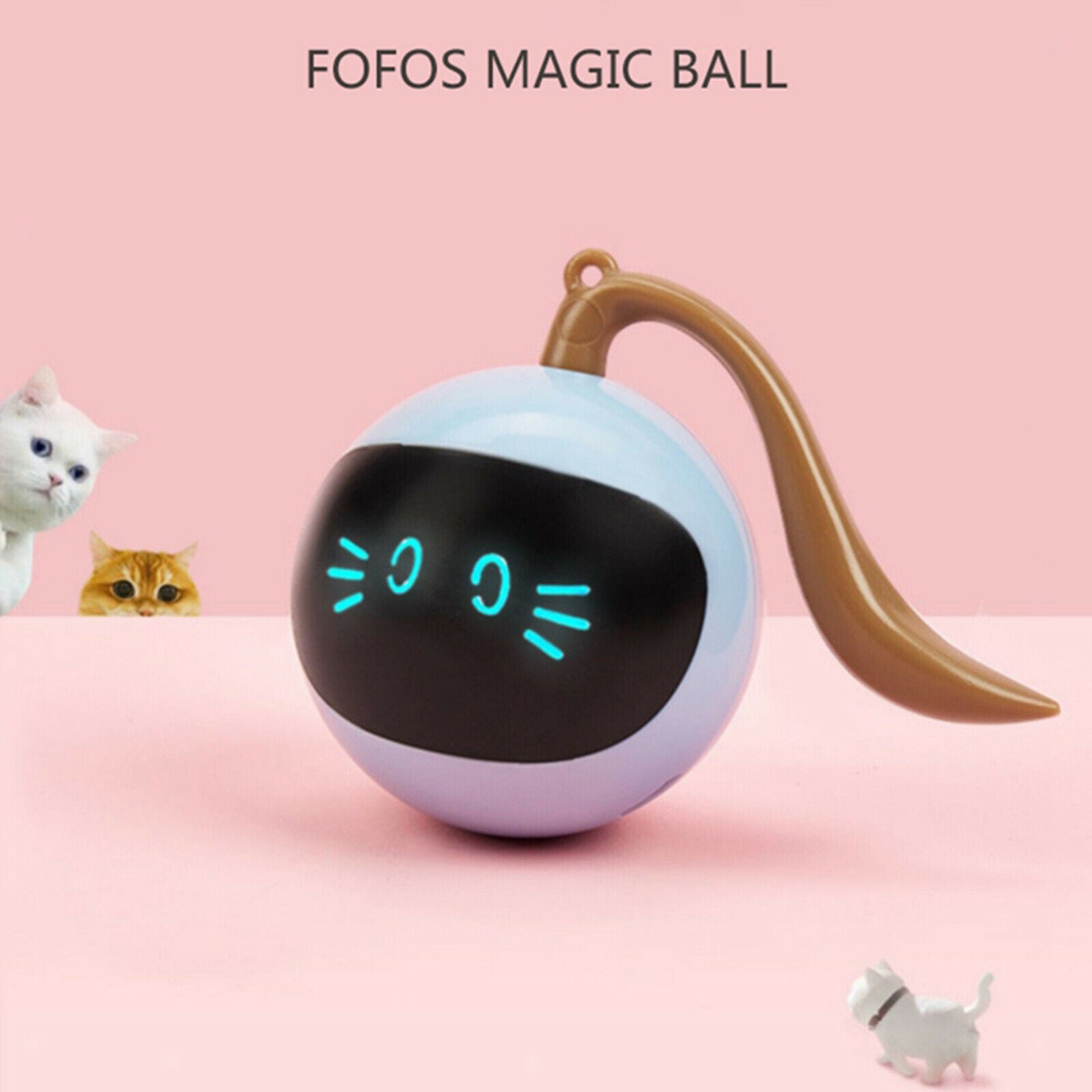 Interactive Cat Ball Toys Pet Kitten Rolling Puppy Indoor Outdoor Training