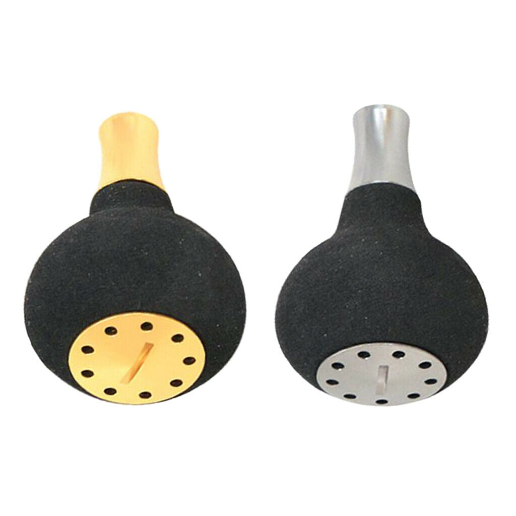 Set Of 2 Baitcasting Fishing Reels Handle Knob For Fishing In