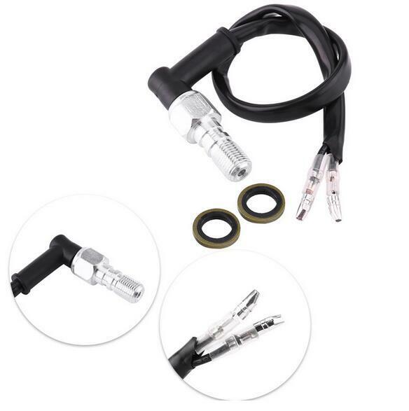 1PC Motorcycle Hydraulic Brake Pressure Light Switch Banjo Bolt M10 X 1.25 Pitch