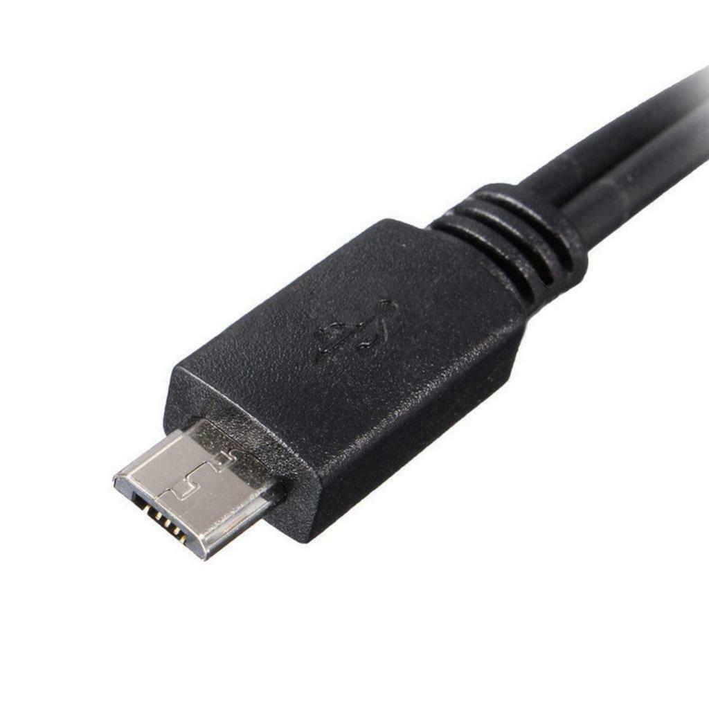 USB Adapter Micro USB Male to USB 2.0 A Male and Female Connector Converter