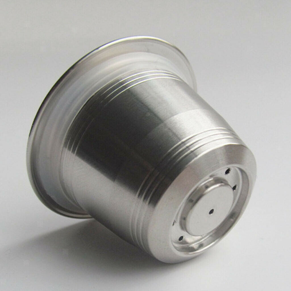 Stainless Steel Espresso Coffee Capsule Pod Cup Filter Converter Leakproof