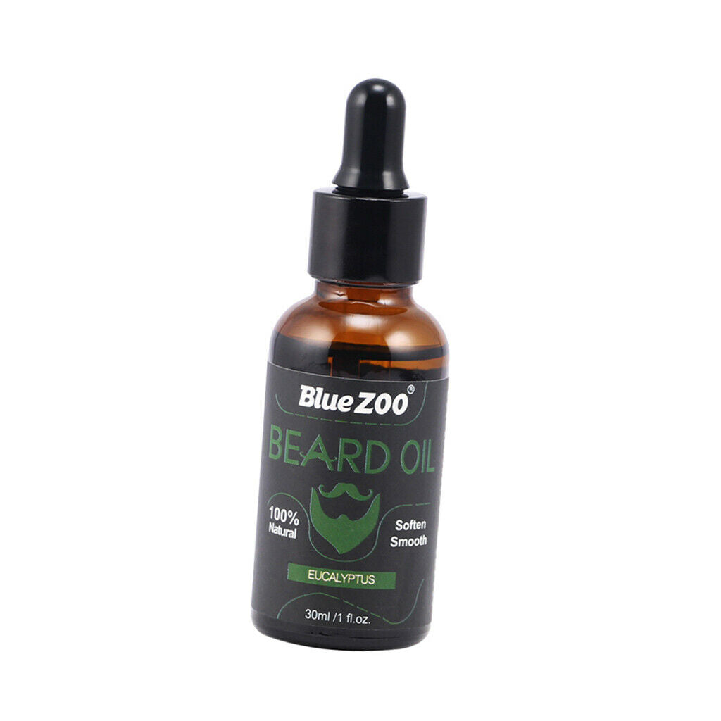 Natural Organic Beard Oil Fast Growth Mustache Moisturizing Eucalyptus