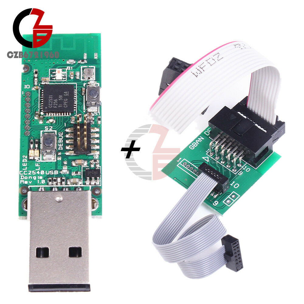 CC2531 Sniffer Protocol Analyzer Module USB Interface Dongle + Zigbee Downloader