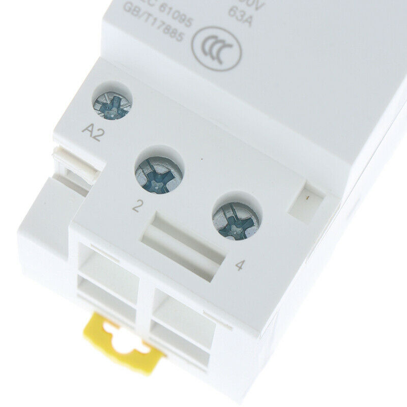 TOCT1 2P 63A 220V/230V 50/60HZ Din rail Household ac Modular contactor 2NO JE WF