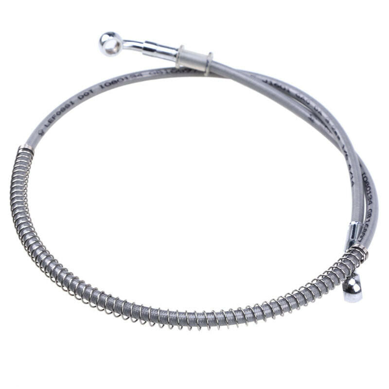 55cm Braided Steel Brake Clutch Oil Hose Line Pipe Tube Universal Fit Motorcycle