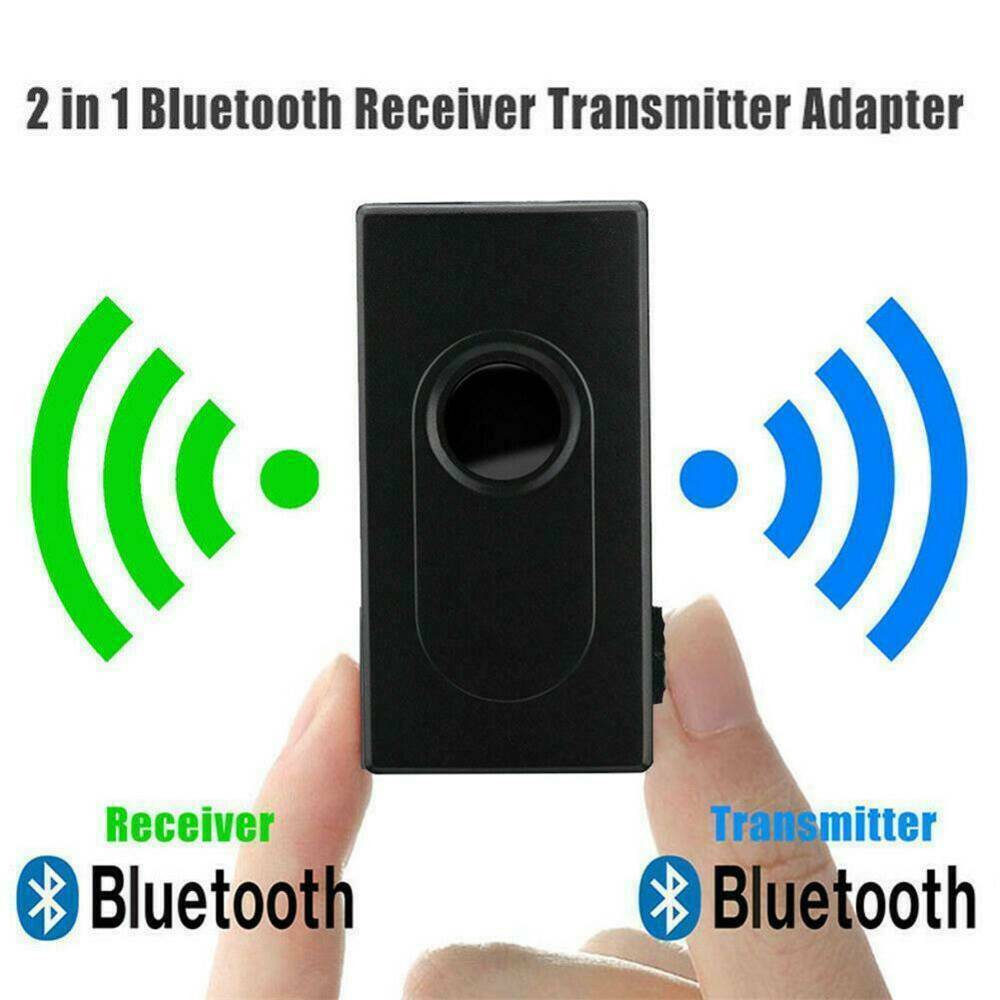 USB Bluetooth 5.0-Transmitter Receiver Stereo Audio Adapter AUX 3.5mm TV CAR PC