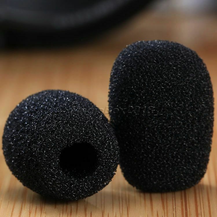 5Pcs 20x5mm Mic Cover Soft Foam Windscreen For Handheld Stage Microphone Karaoke