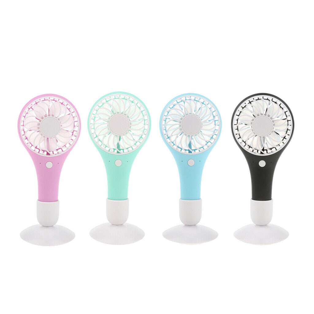 Mini  Portable USB Handheld Fan Personal Fan Laptop Cooling Fans Purple