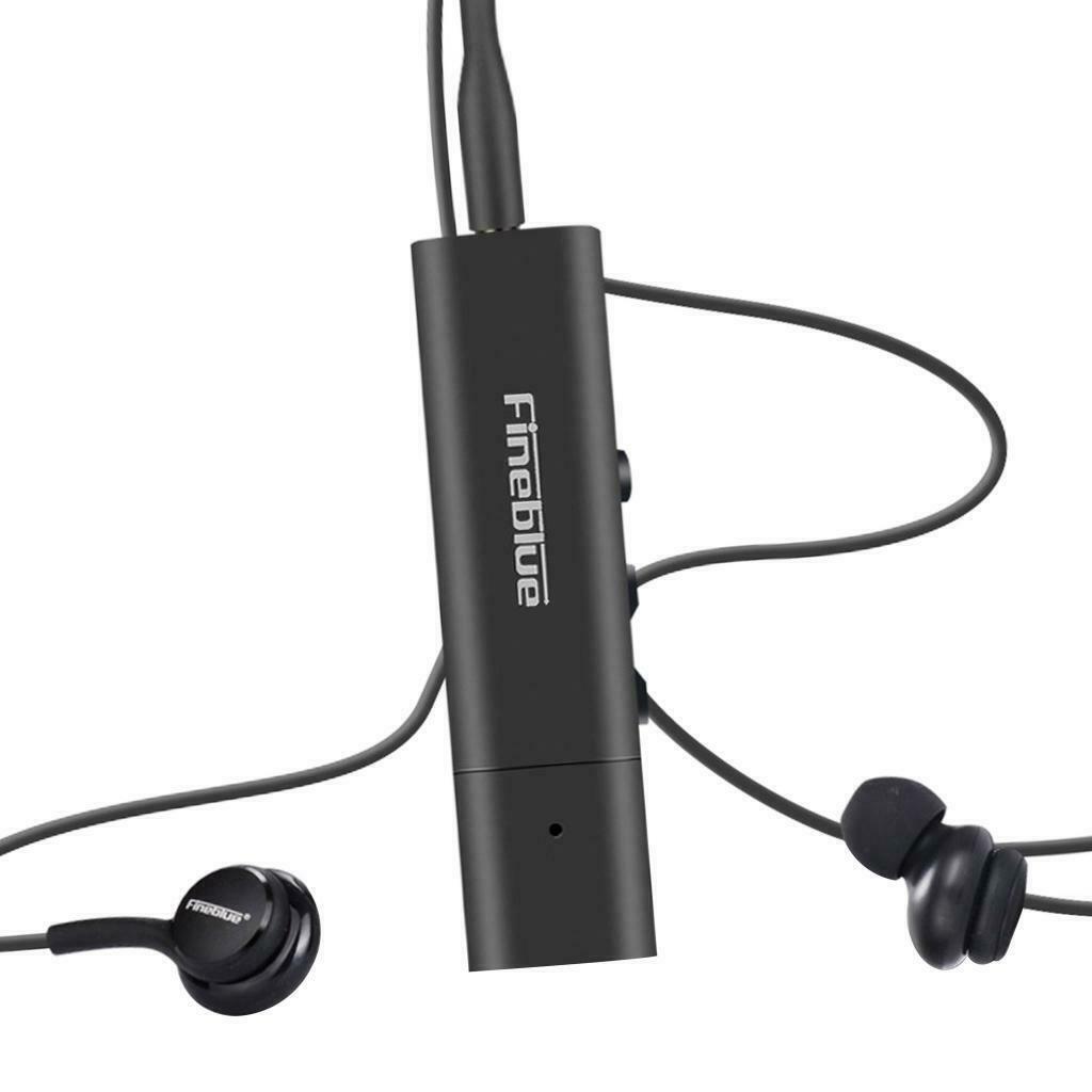 FineBlue W688 Earphone Headphone Clip In-ear Smart One Drag Two Black
