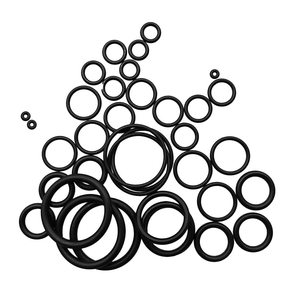 36Pcs Rubber O-Ring Kit Repair Spare Replacement Scuba Diving Gasket Washer