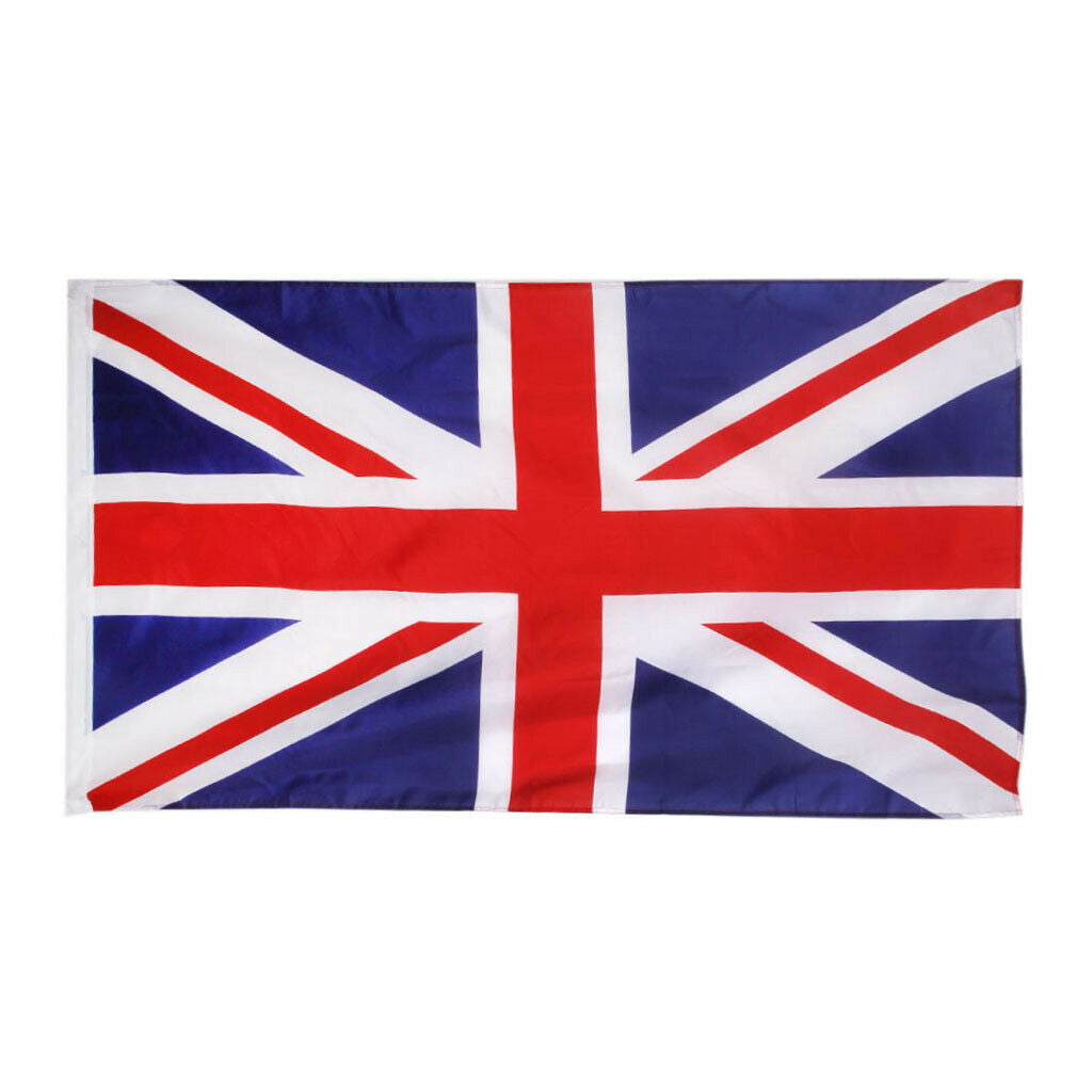2 X Union Jack Flag England British Great Britain UK Banner 150 X 90cm / 5 X 3