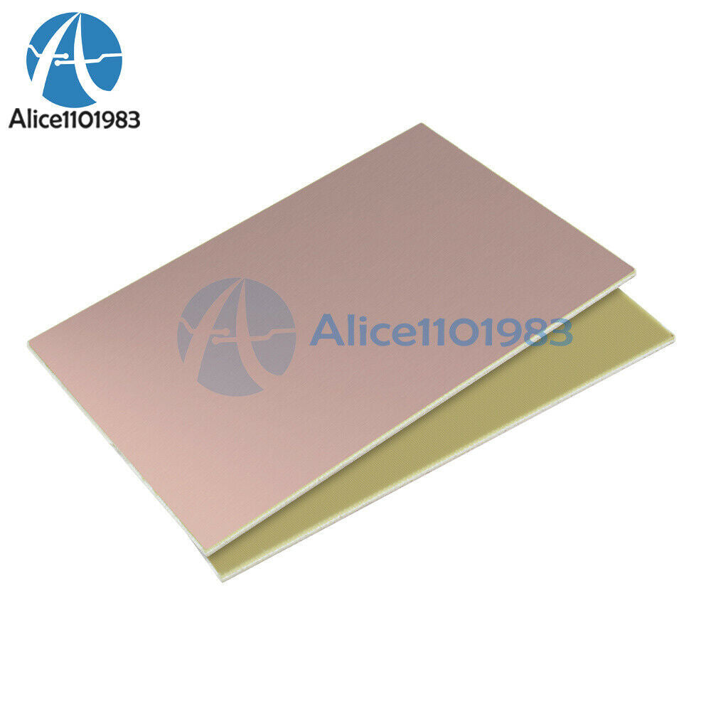 10PCS 10*15cm 10x15cm Single PCB Copper Clad Laminate Board FR4