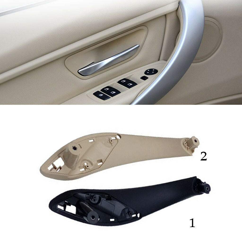 ABS Plastic -Rear Left Inner+Front Left Inner Door Panel Handle and Pull Outer