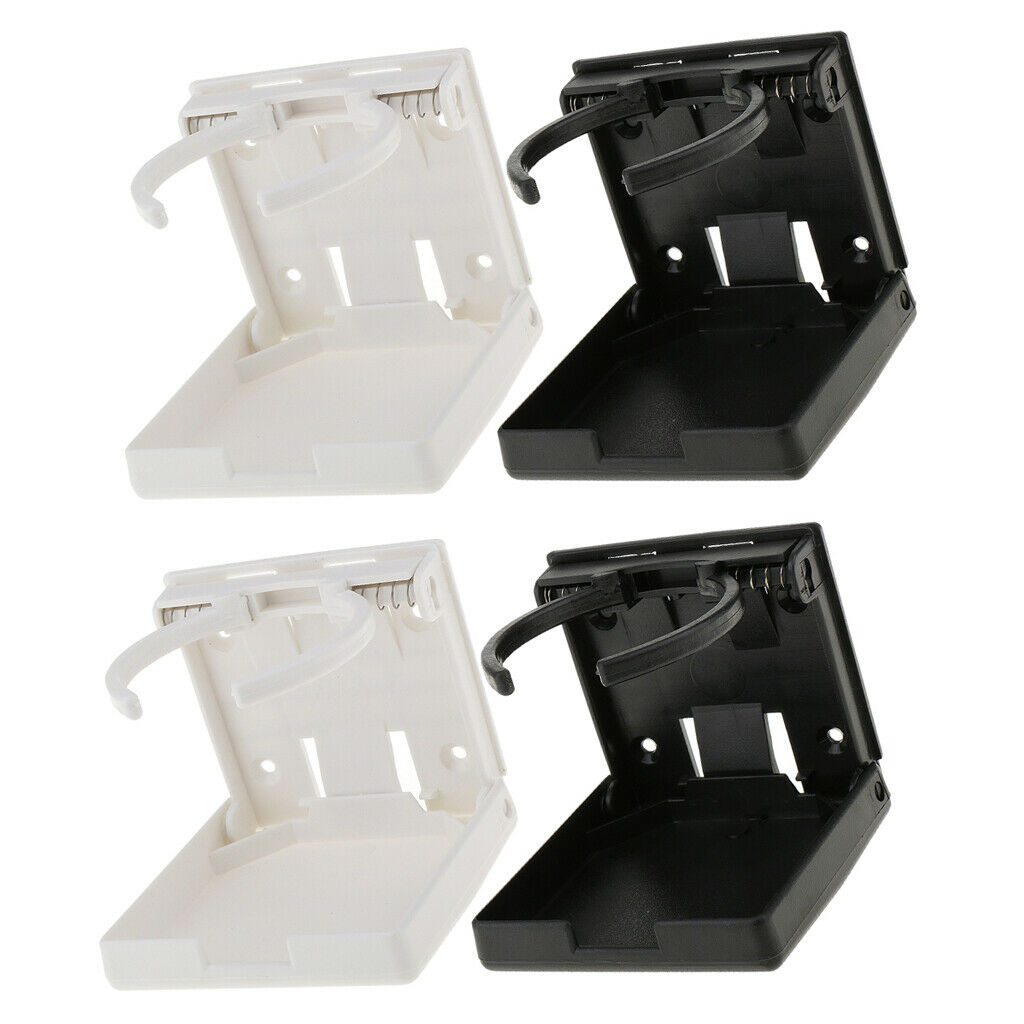 4x Universal Folding Cup Drink Holder For Boat Marine Yacht Truck RV Car Trailer