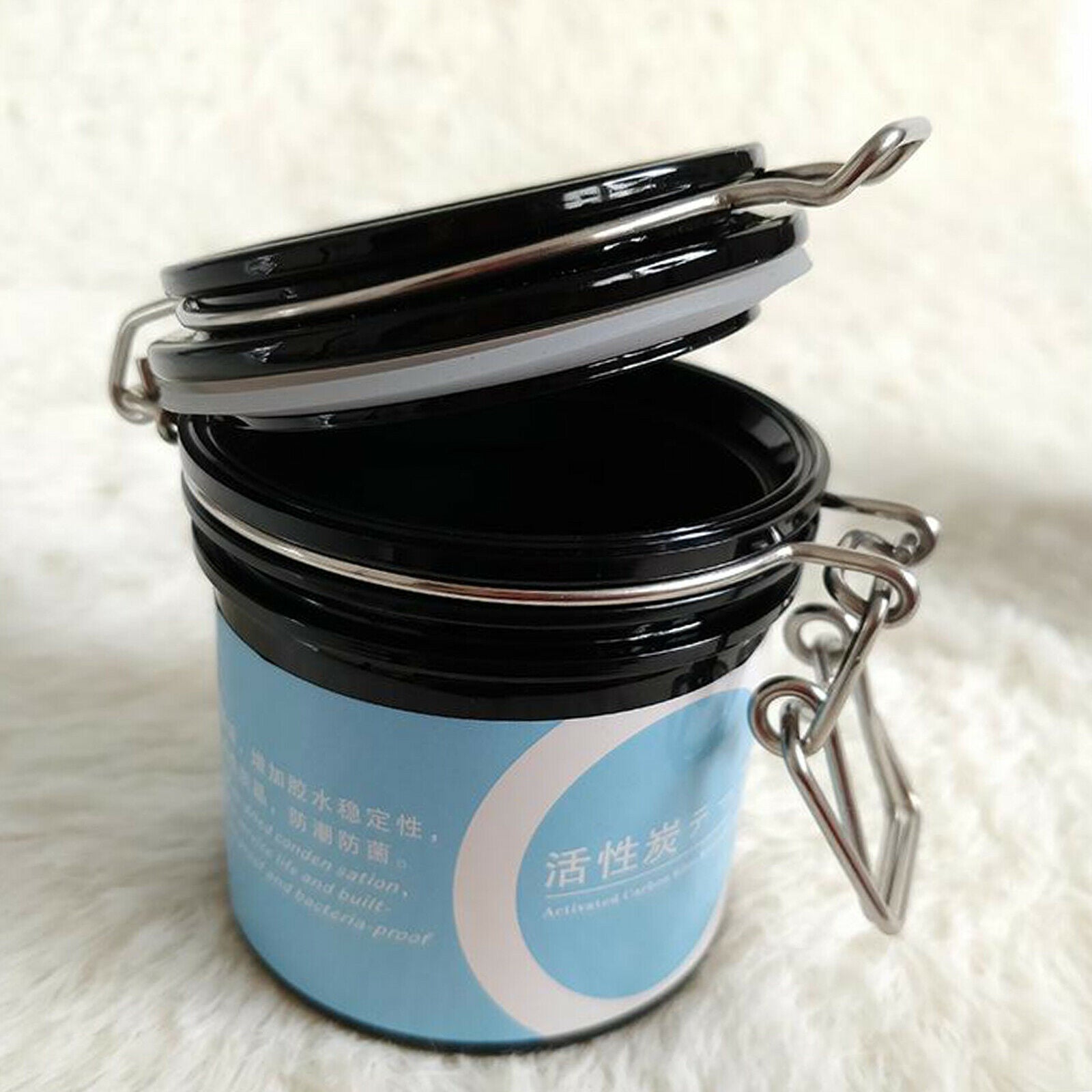 Eyelash Glue Storage Tank Activated Carbon Sealed Storage Jar  Container