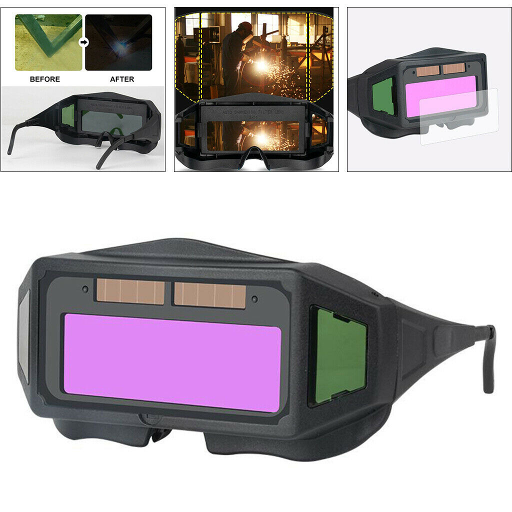 1pcs Auto Darkening Welding Helmet Goggle Glasses Protective Eyes Glasses