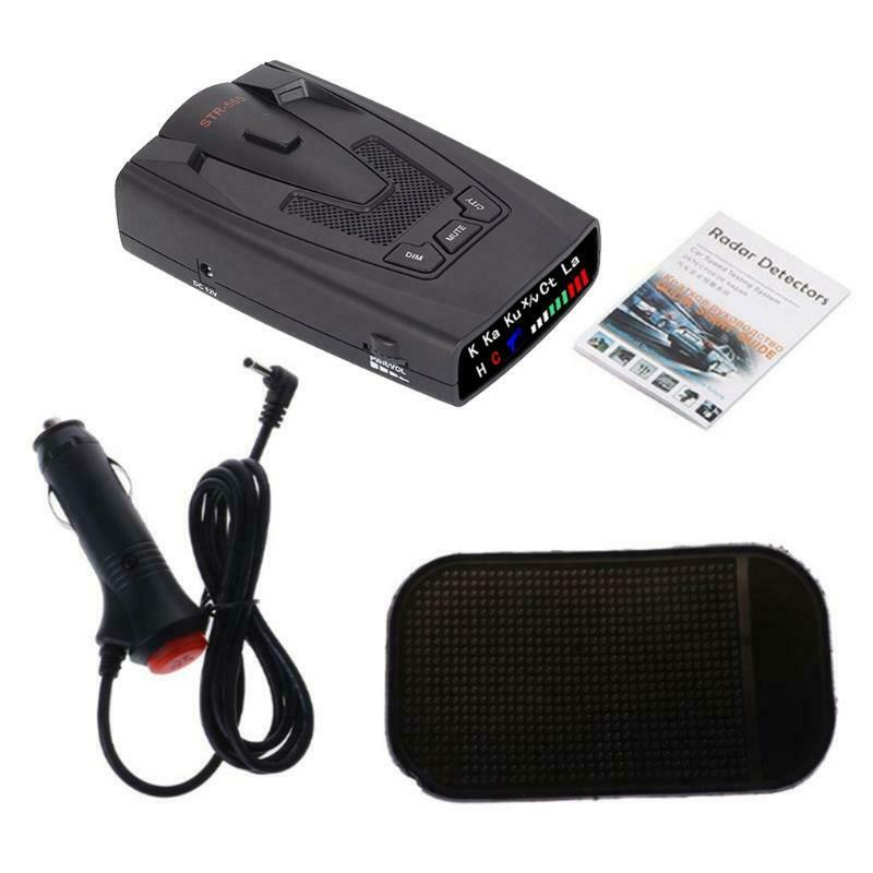STR555 Radars Detector for Cars Full-Band Monitoring Car Detector Anti Radars