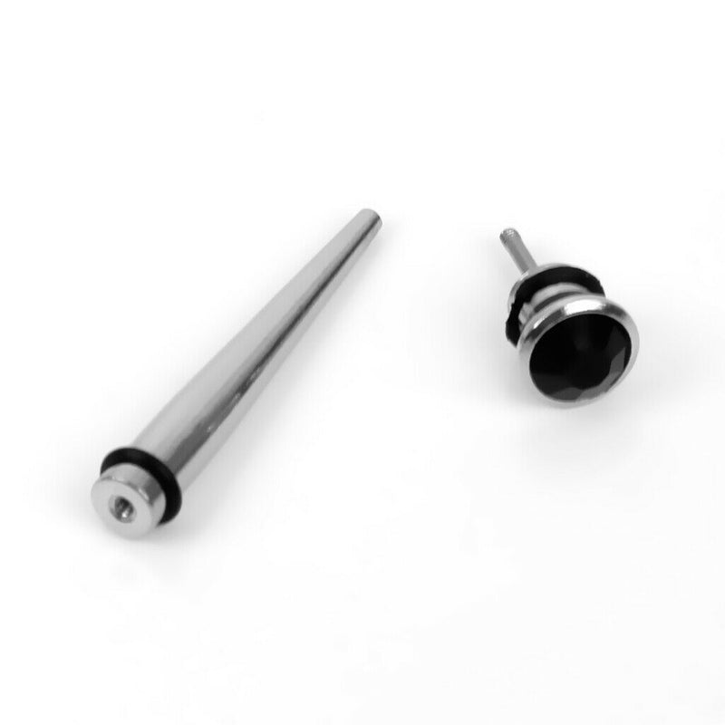 1 Piece Mens Hypoallergenic Stainless Steel Punk Screw Earrings Ear Stud