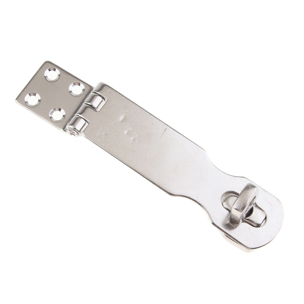 97mm/63mm Padlock Hasp Door Clasp Gate Lock Stainless Steel Twist Knob for Door