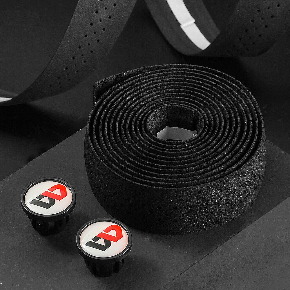 2*Road Bicycle Handlebar Tape Bicycle Drop Bar Wrap Outdoor Sports Non-slip Kit