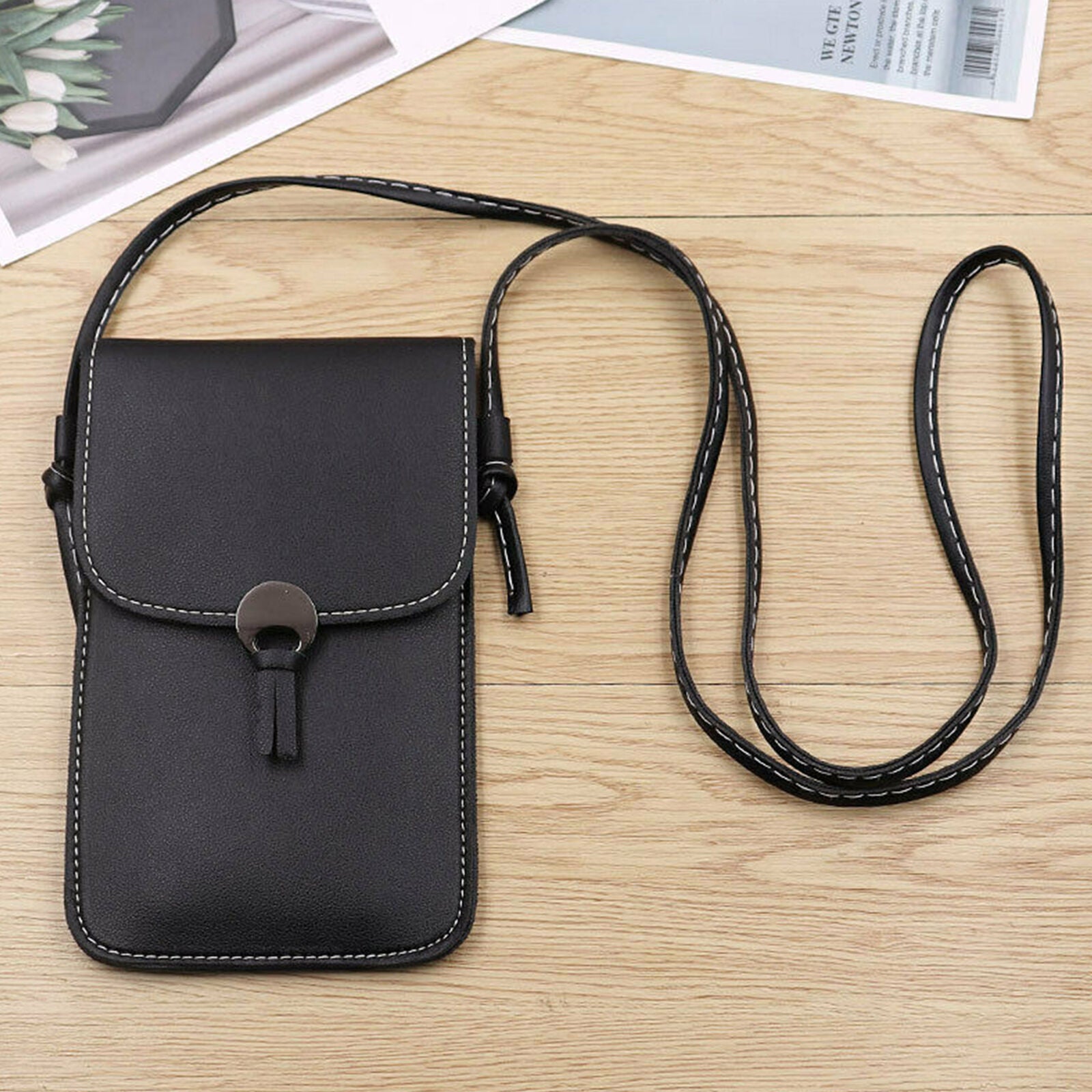 Ladies No Shoulder Bag Crossbody Purse Cell Phone Bag Cell Phone Mini Bag