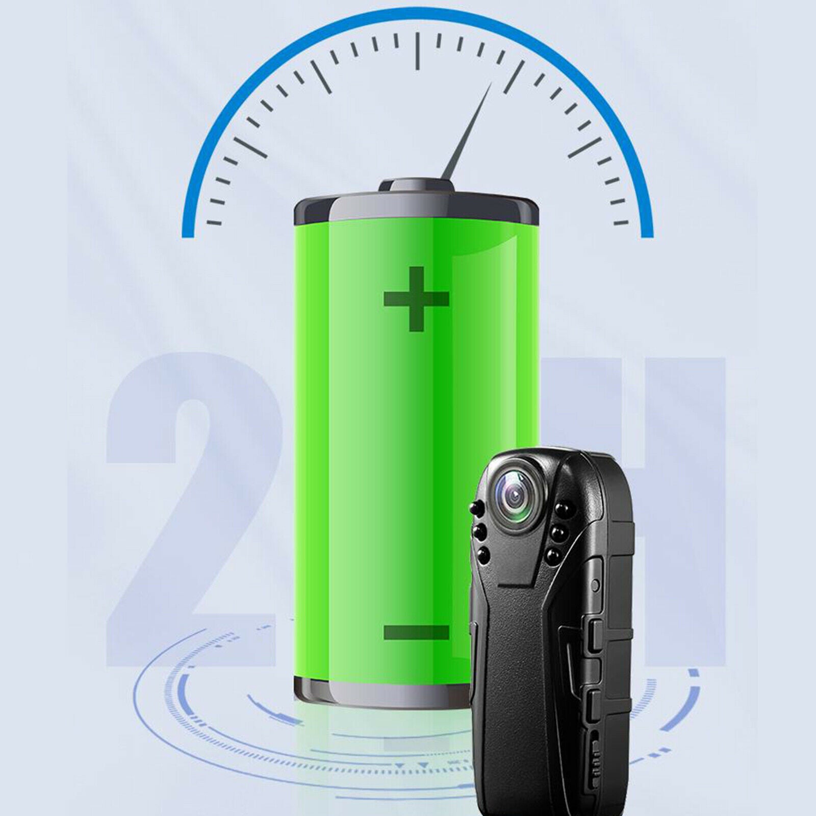 Mini Video Recorder Portable Camera with Clip Motion Detection for Meeting
