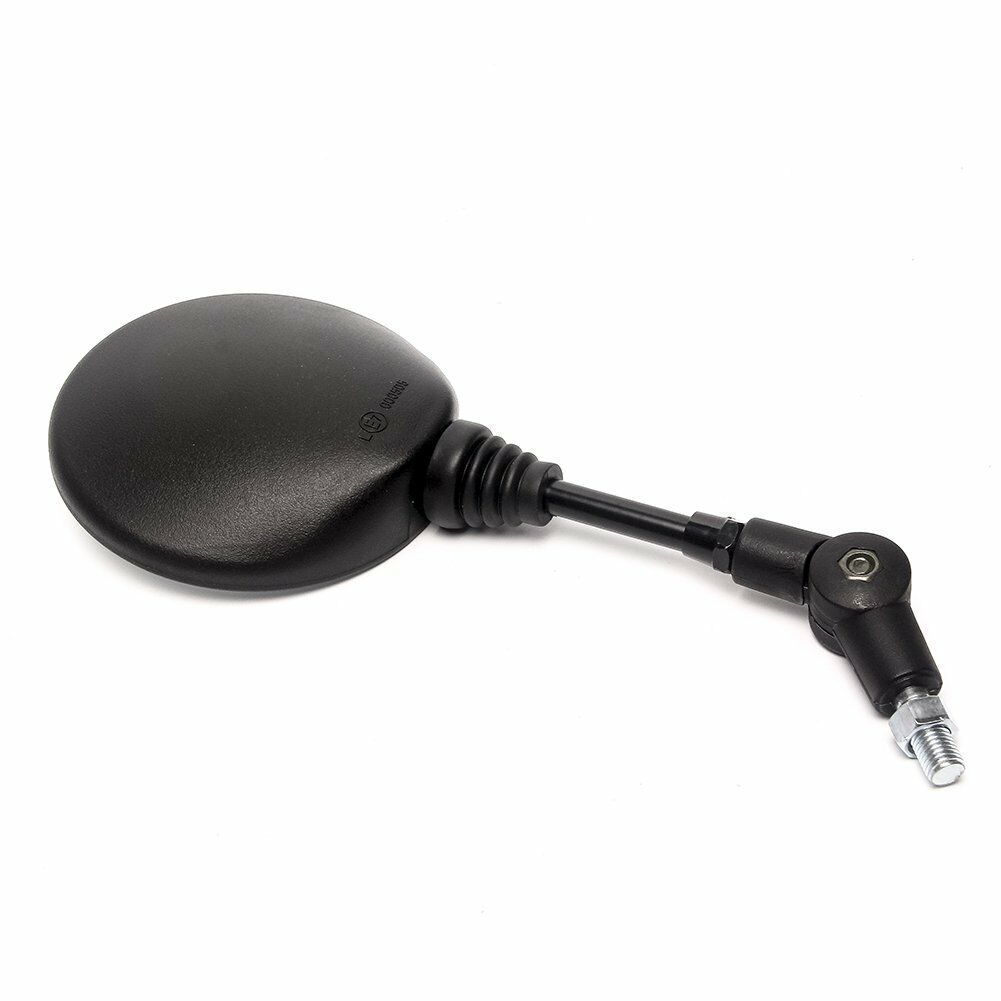10mm Thread Mirror Folding Foldable Rear View Side Mirror Round for Motorcycle