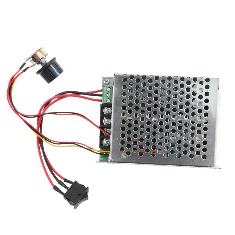 2X(DC 10-50V 40A DC Motor Regulator PWM Motor Speed Controller CW CCW ReverX6P9)