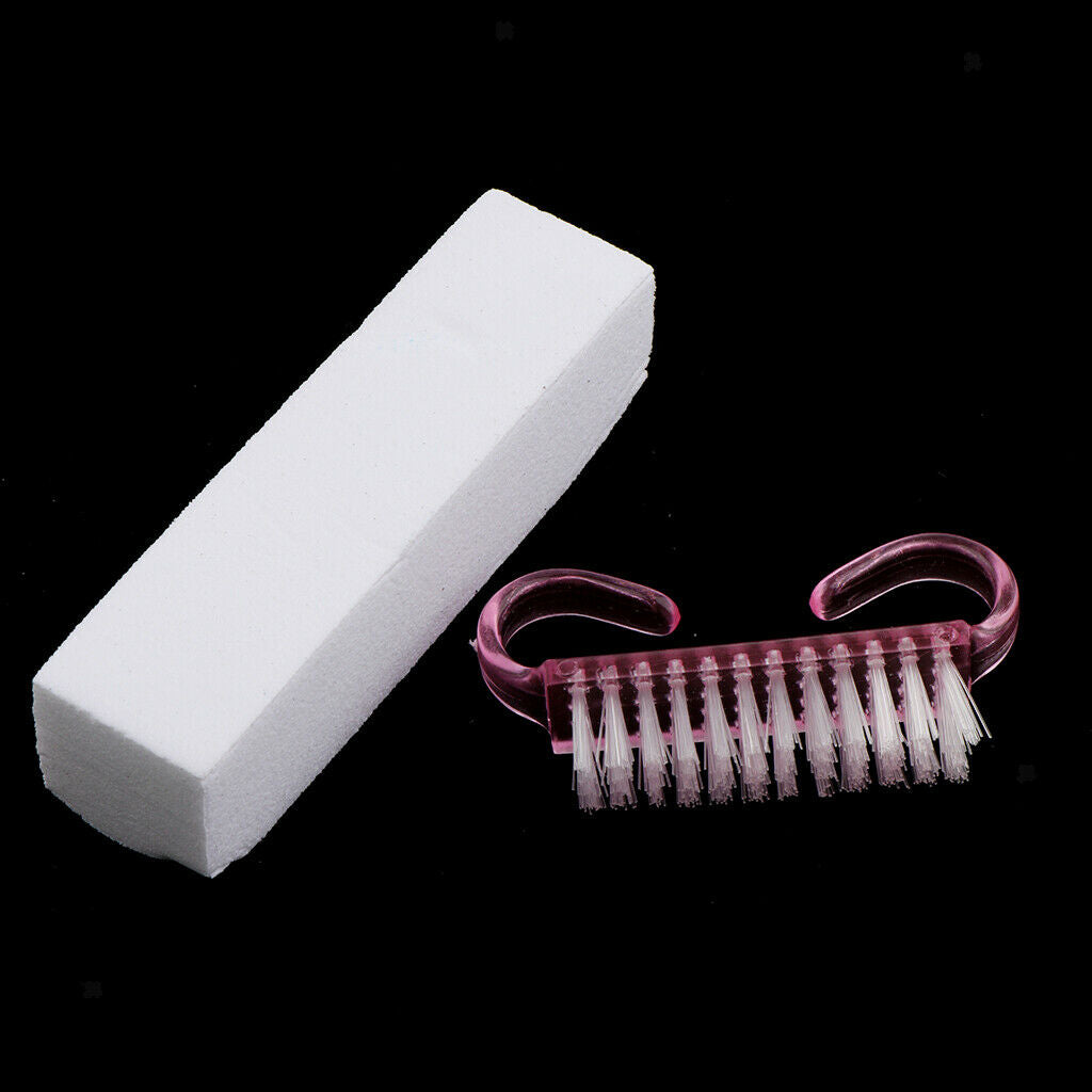 5PCS Nail Manicure Pedicure Tool Buffering Buffer, Sanding Block Files with