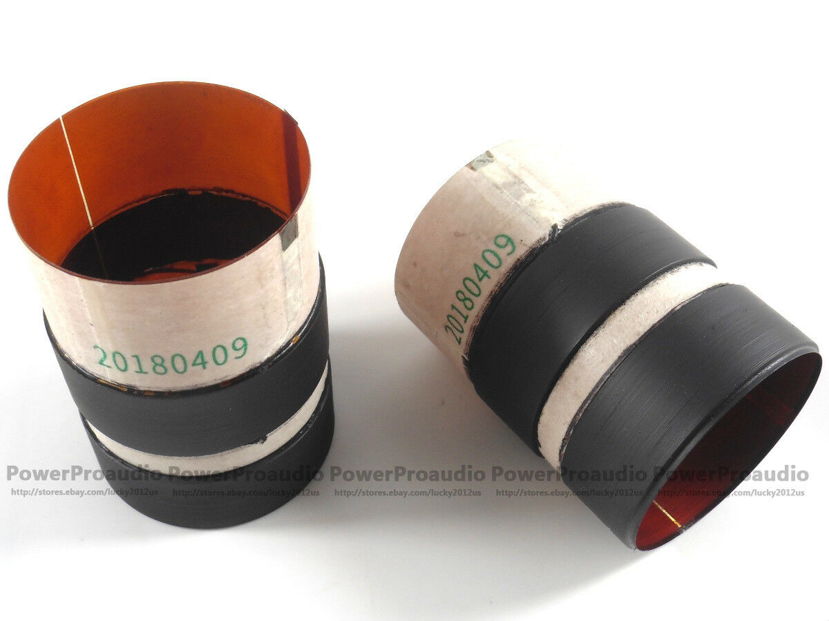 51.1mm  glass fiber pure aluminium flat wire double voice coil
