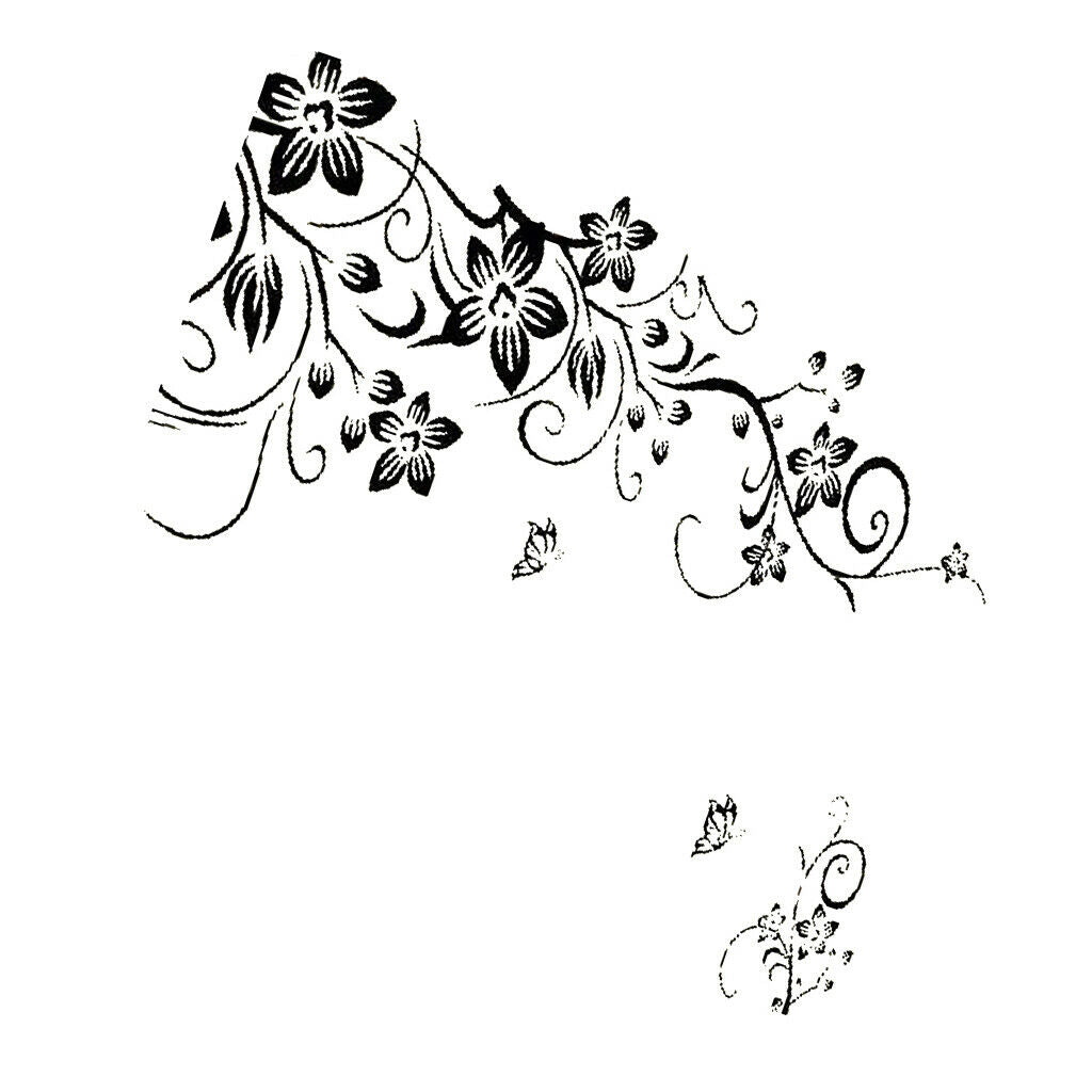 Flowers Stickers Wall Stickers Wall Stickers For Living Room Bedroom