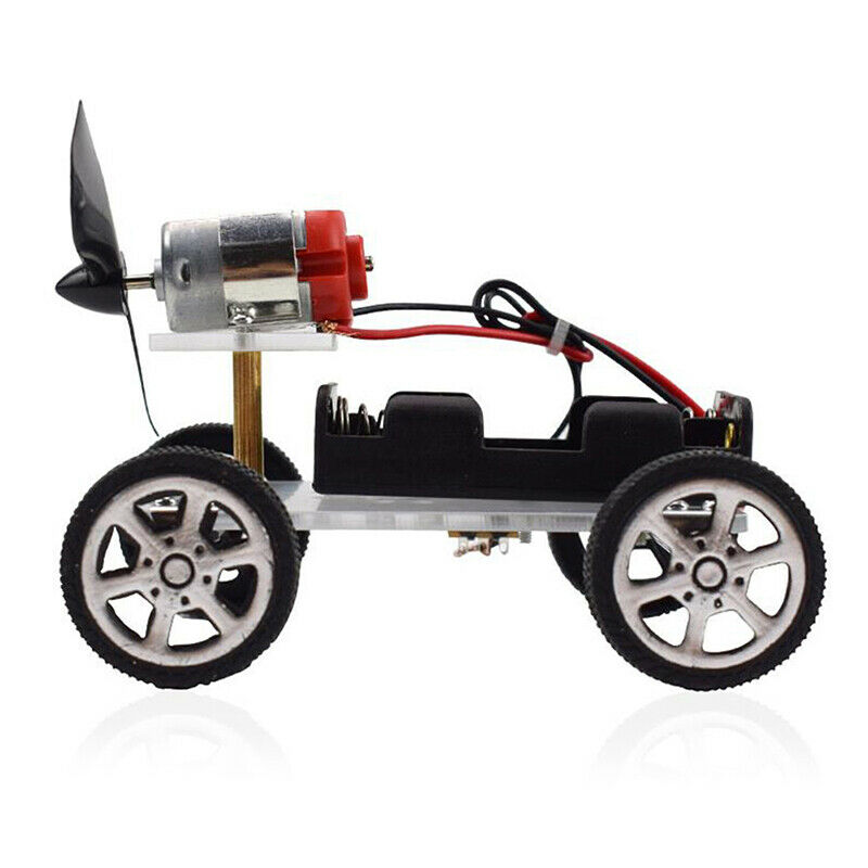 Wind Power Car DIY Electronic Kit Technology Science Educational Children ToSJ