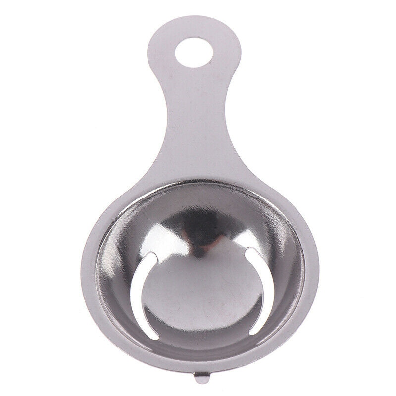 Kitchen Tools Stainless Steel Egg Separator Tool Spoon Egg Yolk White Sep.l8