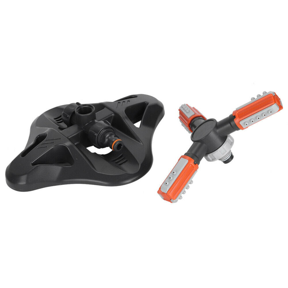 3 Arm Adjustable Garden Sprinkler Lawn Irrigation Spray Nozzle Roof Cooling Tool