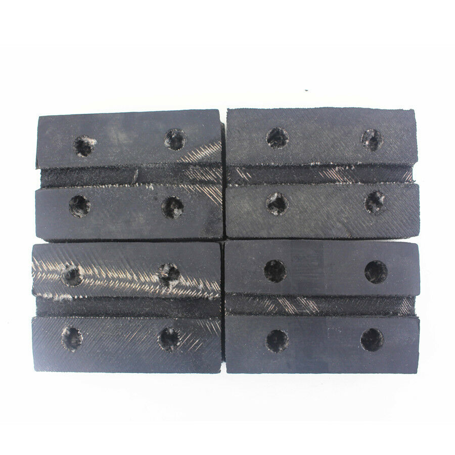 4Pcs Square Ox Tendon Rubber Arm Pads Car Lift Accessories For Auto Truck Hoist