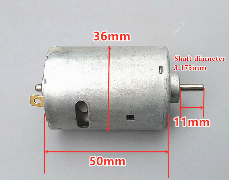 High-speed dual ball bearing motor Big Torque 545 portable hand drill motor