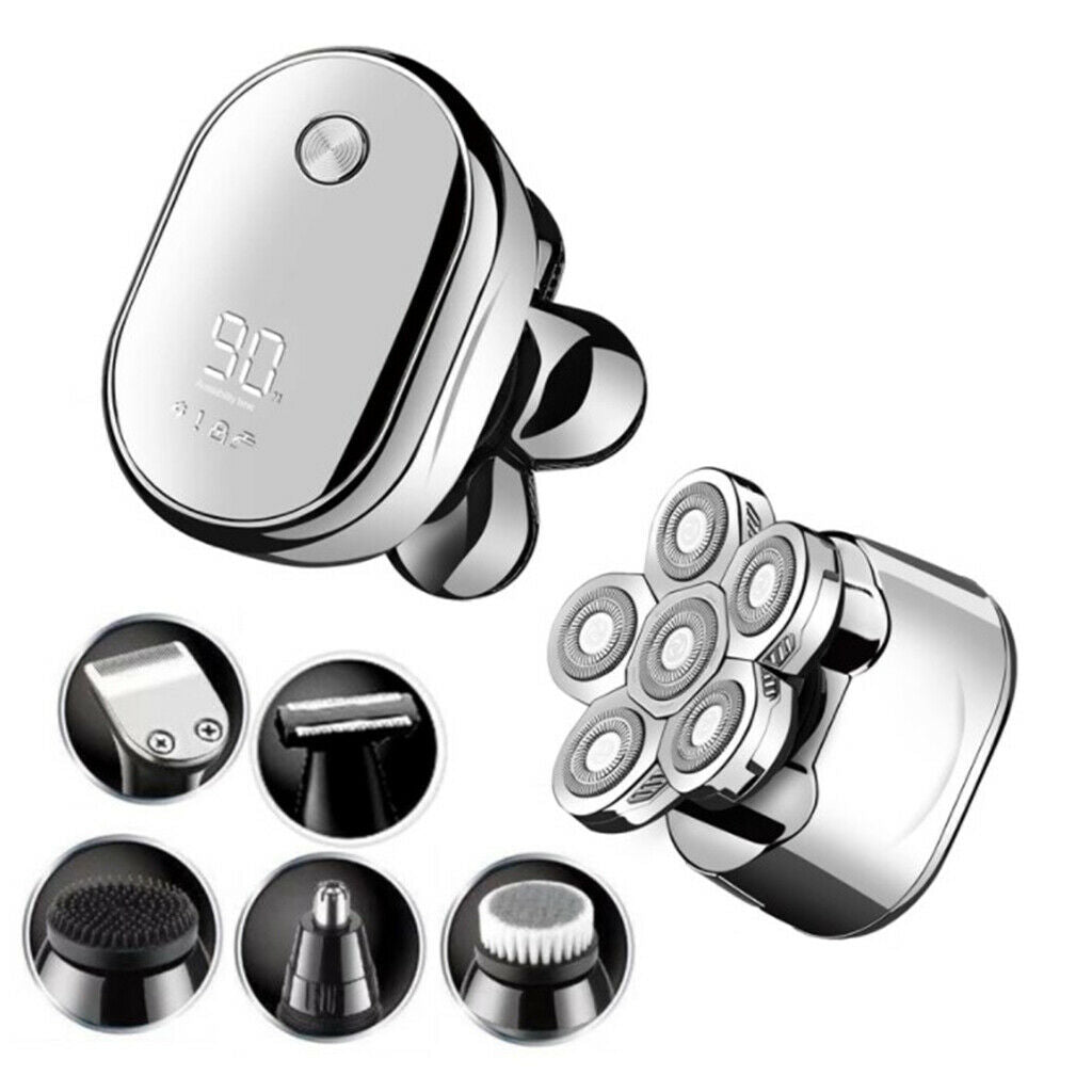Electric Shaver Beard Shaving Trimmer Wet Dry Men Face Shaving Machine