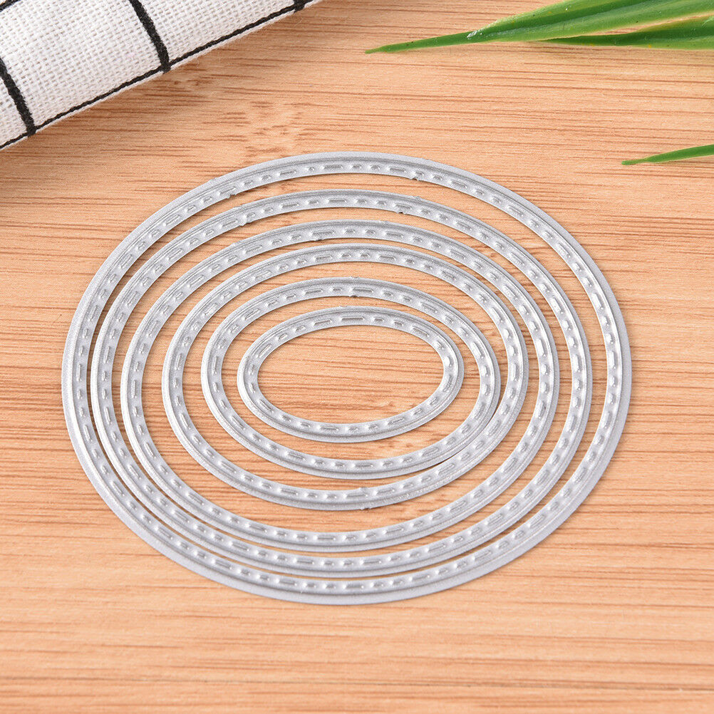Ellipse Metal DIY Cutting Die StencilScrapbook Album Paper Card EmbossingC.l8
