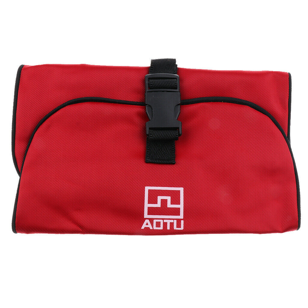 Portable Travel Wash Bag Makeup/Cosmetic Bag Toiletry Organizer Red