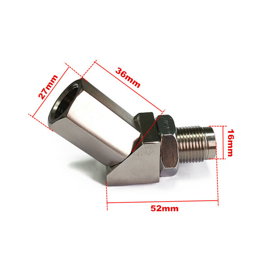 Check Engine Light O2 Sensor CEL Eliminator Adapter Spacer Catalytic Converter