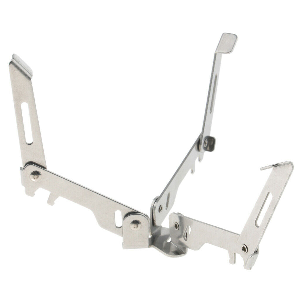 Stainless steel outdoor camping portable folding tripod stand for