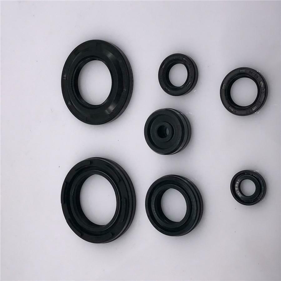 1pc Auto Truck Engine Oil Seal Kit Black For Yamaha Banshee YFZ350 1987-2006