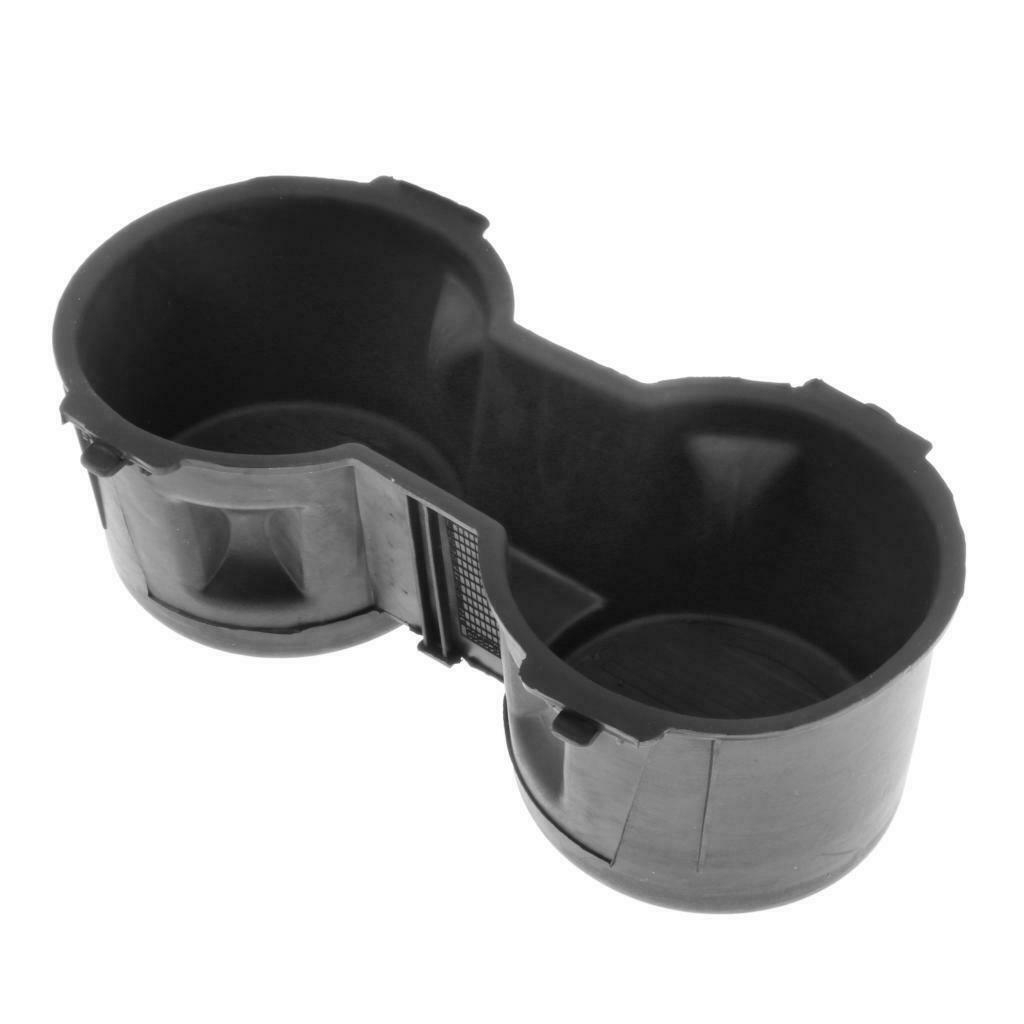 Rubber Cup Holder Insert fits Ford F-150 F-250 F-350 Black Easy Installation