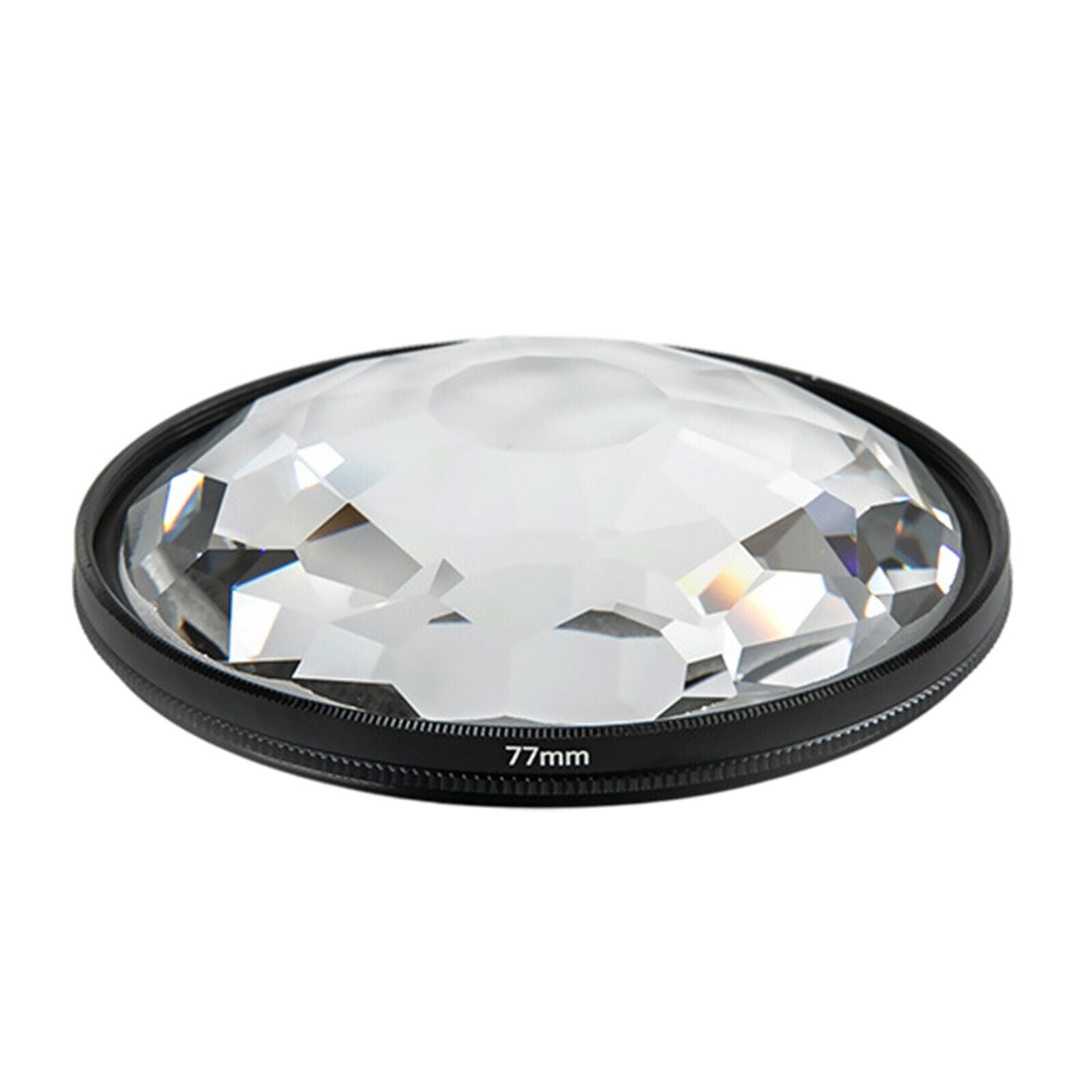 1x 77mm Kaleidoscope Prism Camera Glass Filter Variable Number of Subjects